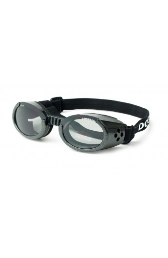 Doggles occhiali solari nero metallizzato