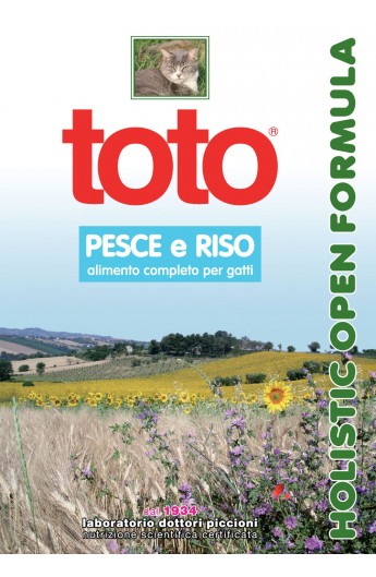 Toto gatto Holistic pesce e riso