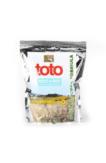 Toto gatto Holistic pesce e riso
