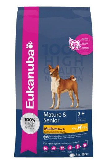 Eukanuba Mature & Senior Tg. Media