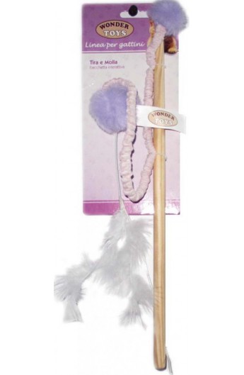 Tira e Molla bacchetta interattiva per gattino Wonder Toys