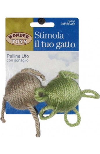 Palline Ufo con sonaglio Wonder Toys